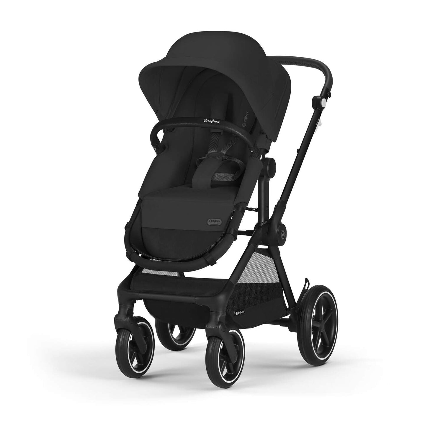 Cybex - EOS Travel System Moon Black (Frame Black) - Aton B2 Moon Black